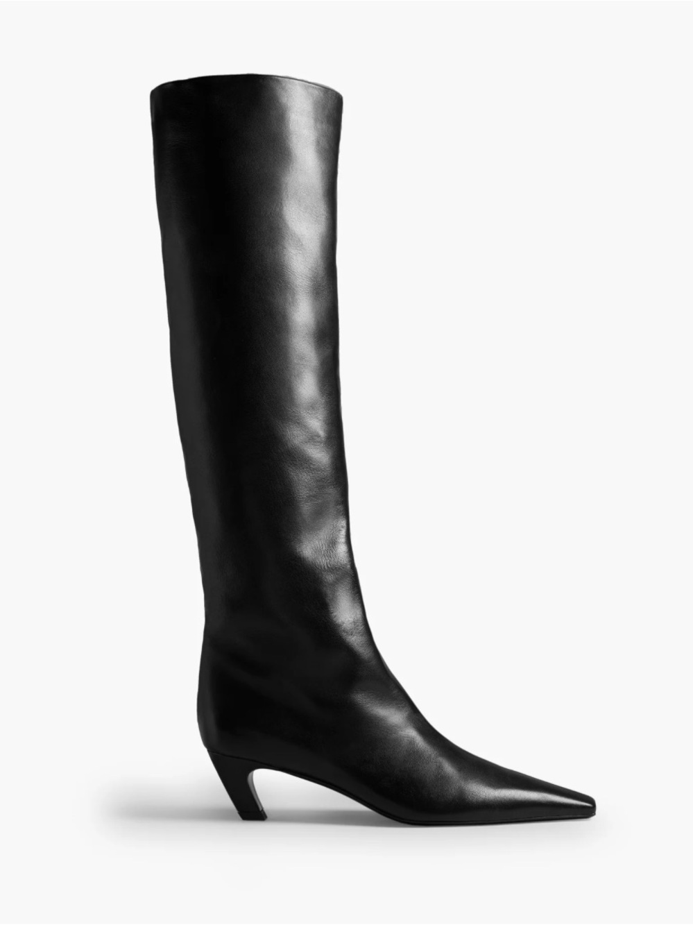 Khaite Davis Leather Boot